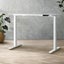 Electric Standing Desk Leg Frame Dual Motor White Carousel 1