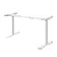 Electric Standing Desk Frame Only Dual Motor White Height Adjustable Carousel 2