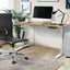 Electric Standing Desk Frame Only Dual Motor White Height Adjustable Carousel 5