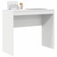 Desk White 90 X 40 X 76 Cm Engineered Wood Nlktka Carousel 4