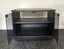 RETRO PANASONIC BLACK TV STAND or CABINET ON WHEELS Eighties Nineties Carousel 4
