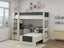 Denver King Single Loft Bunk + Single Bed - Ladder & Desk Left or Right Sided Carousel 2