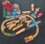 BULK WOODEN TRAIN TRACKS AND VEHICLES Carousel 6