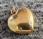 Vintage 18ct Gold Diamond Heart Pendant $1 Reserve Carousel 2