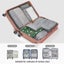 Luggage Travel Organiser Bag Packing Cube Carousel 7