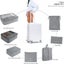 Luggage Travel Organiser Bag Packing Cube Carousel 8