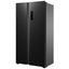 Vogue 920mm Side by Side Fridge Freezer 520L Black 3.5 Star Carousel 3