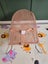 Babybounce Bouncinette - Peachy Pink (as new) Carousel 1