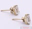 9ct Yellow Gold Cubic Zirconia Emerald-Cut Studs ~ 1.10 grams! Carousel 4
