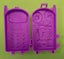 Polly Pocket toy, purple case for doll (BK 2007) Carousel 3