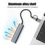 iLead 6 in 2 USB Hub with USB-C USB-A Multiport Adapter RJ45 1000M Ethernet Port Carousel 4