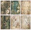 - A5 - Paper/Card Stock - Vintage Floral Nature - 12pcs - 140gsm Carousel 2