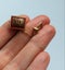 Vintage Zonta International 10ct Gold Carnelian lapel pin Carousel 3