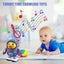 Dancing Space Duck Toy,Space Duck Dancing Musical Interactive Toy Carousel 6
