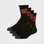 Santa Cruz Classic Dot Youth Socks - Black Carousel 1