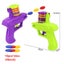 Outdoor Shooting Games Interactive Foam Disc Gun Toy Carousel 5