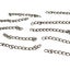 10pc Dark Silver Extension Chain Carousel 1