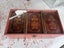 Rare Vintage Chinese Gold Gilt & Lacquered Storage Chest Carousel 15