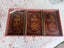 Rare Vintage Chinese Gold Gilt & Lacquered Storage Chest Carousel 16