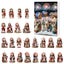 24PCS Jesus Pendant Christmas Advent Calendar 2D Acrylic Countdown Pendant Carousel 10
