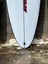 DYLAN SHAPES PREDATOR 6'0 CLEAR BLACK RAIL SPRAY BLUE LOGO Carousel 6