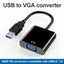USB 3.0 to VGA Converter Adapter Multi-Display External Video Graphic Card Carousel 2