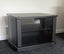RETRO PANASONIC BLACK TV STAND or CABINET ON WHEELS Eighties Nineties Carousel 6