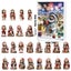 24PCS Jesus Pendant Christmas Advent Calendar 2D Acrylic Countdown Pendant Carousel 1