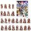 24PCS Jesus Pendant Christmas Advent Calendar 2D Acrylic Countdown Pendant Carousel 10