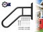 Handrail Outdoor Stairs Handrail Outdoor Black (OVER STOCKED) Carousel 1
