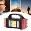 NNETM Red Tactical LED Solar Camping Light - Portable Rechargeable Flashlight Carousel 4