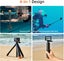 TELESIN 4 in 1 Selfie Stick Floating Hand Grip Tripod for GoPro, DJI Osmo Carousel 2