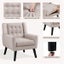 Button Tufted Armchair Carousel 5