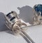 Hand Hammered Natural 2/1.34CTW Kashmir sapphire Vvs2 earring studs Carousel 7