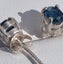 Hand Hammered Natural 2/1.34CTW Kashmir sapphire Vvs2 earring studs Carousel 9