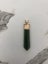 Gold with Greenstone/Pounamu Necklace Carousel 1