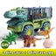 NNEOBA toy car suit boy puzzle Tyrannosaurus excavator car crane drop resistance Carousel 5
