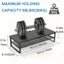 NNETM Organized Elevation: Dual-Level Monitor Stand with Drawer Carousel 3