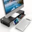NNETM Ultimate Monitor Stand Riser: USB Hub, Data Port, and TYPE-C Charging P... Carousel 4