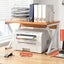 NNETM K-Type Desktop Printer Storage Rack - Multi-Layer Floor-to-Floor Cabinet Carousel 5