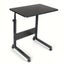 NNETM Black Lift Table Desk with Pulley to Adjust Height Carousel 1