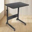 NNETM Black Lift Table Desk with Pulley to Adjust Height Carousel 2
