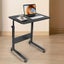NNETM Black Lift Table Desk with Pulley to Adjust Height Carousel 4