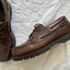 Vintage Rodd & Gunn Leather 3 Eye Lug Boat Shoes Carousel 3