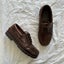 Vintage Rodd & Gunn Leather 3 Eye Lug Boat Shoes Carousel 1