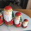 BRITISH :: Russian Dolls SANTA :: Musical DEER $1-00 RES :: QUAINT ORIGINAL:; Carousel 15