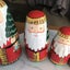 BRITISH :: Russian Dolls SANTA :: Musical DEER $1-00 RES :: QUAINT ORIGINAL:; Carousel 14