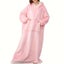 NNETM Oversized Hooded Fleece Blanket for Adults Carousel 1
