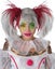 Glow in the Dark Punk Red and Grey Pigtails Wig Carousel 3