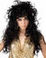 Seduction Long Curly Black Wig Carousel 1